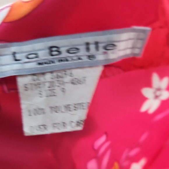 Sexy HOT Pink Midi Dress Labelle 9 - Picture 7 of 10